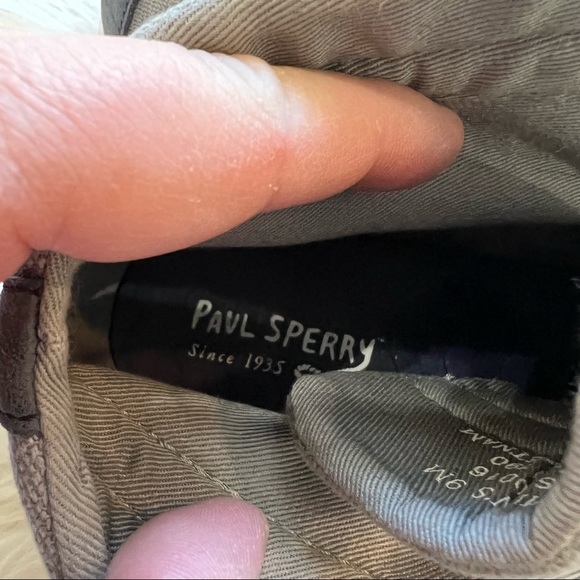 Sperry Top-Sider STS80016 Rave Verge Gray Canvas High Top Sneakers Women’s 9M - Picture 7 of 8